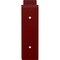 Ekena Millwork Steel Truss Shelf Bracket, Hammered Bright Red 2"W x 10"D x 7 1/4"H BKTM02X10X07TSHRE - alternate 6